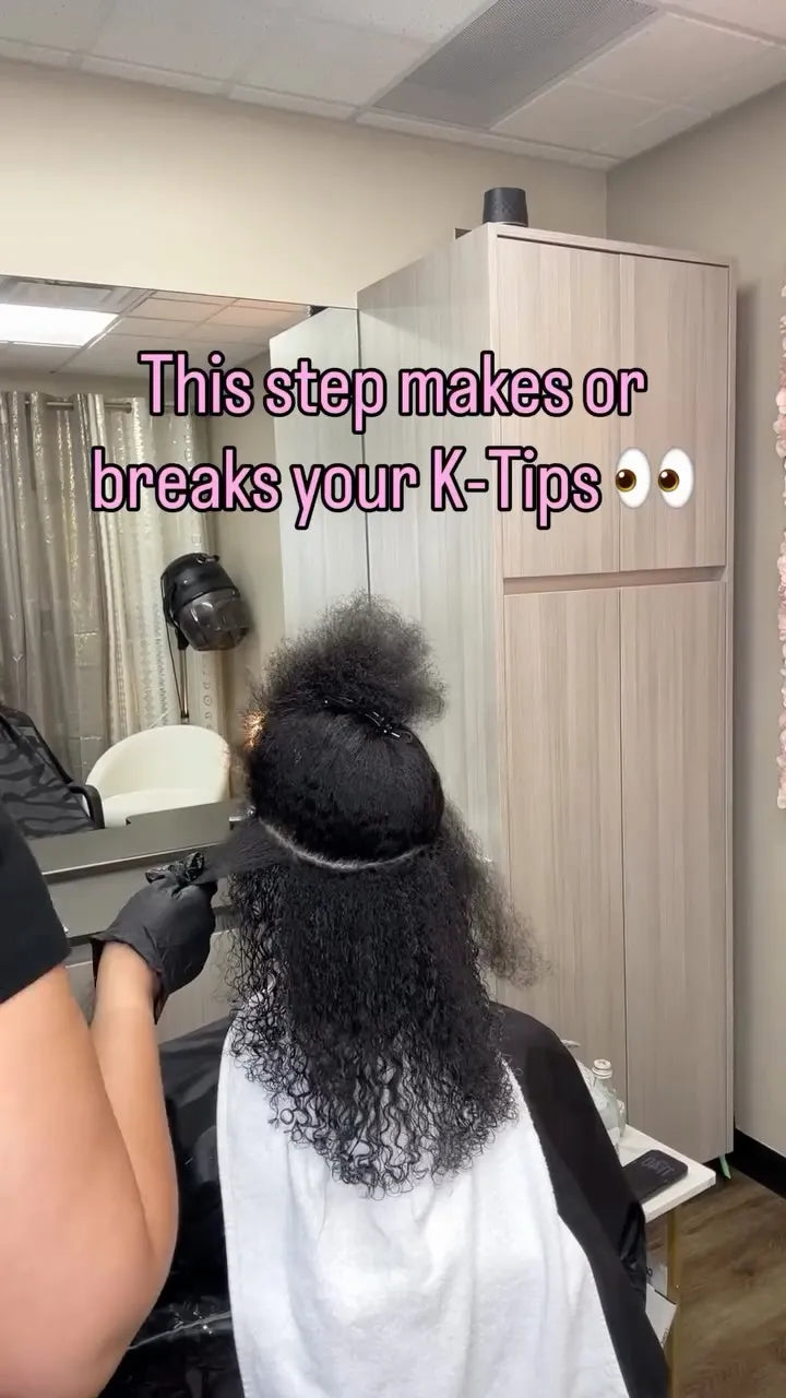 Straight natural hair silk press transformation, hairstylist in Louis, MO