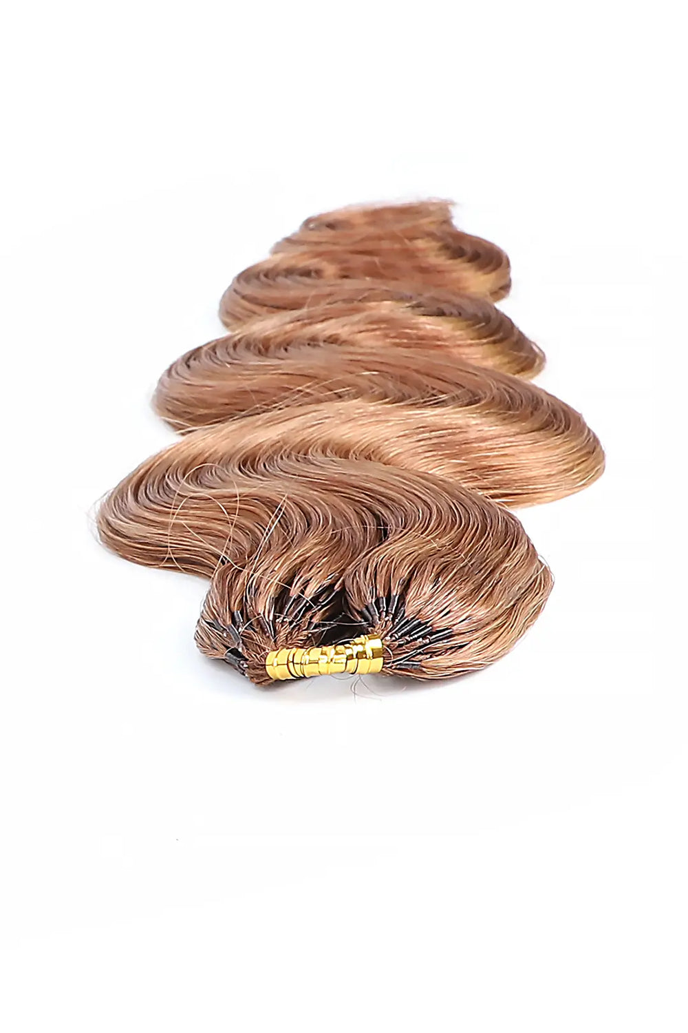 Auburn Brown #30 Body Wave Feather Crochet Human Hair 1