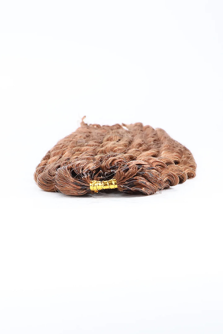 Auburn Brown #30 Water Wave Feather Crochet Human Hair