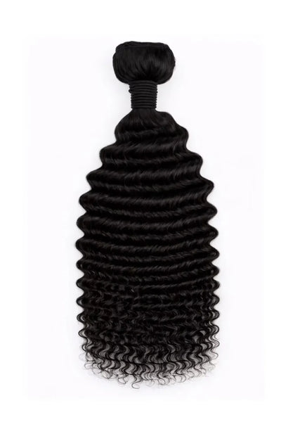 Extensiones de Cabello Brasileño de Onda Profunda para Coser