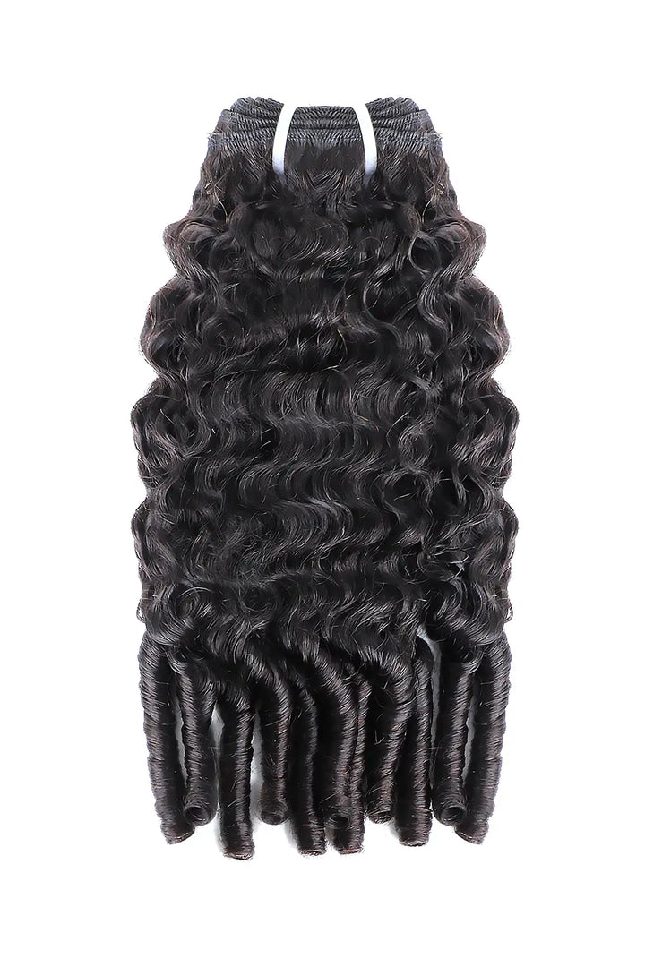Les paquets de cheveux vierges du Cambodge cousent des extensions vague profonde