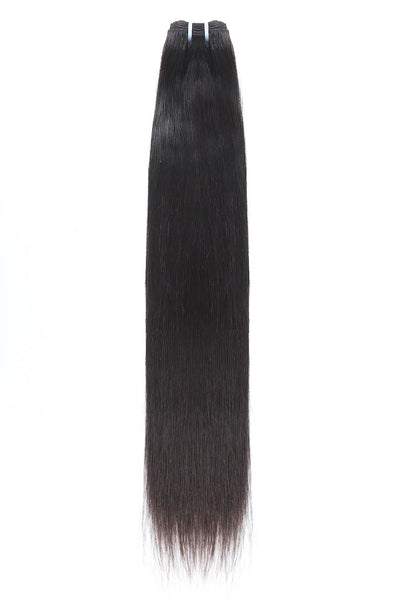 Paquete de cabello virgen de Camboya, liso, color natural, 12A