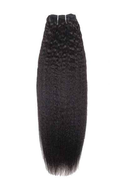 Cambodia Virgin Hair Bundles Sew in Extensions Kinky Straight