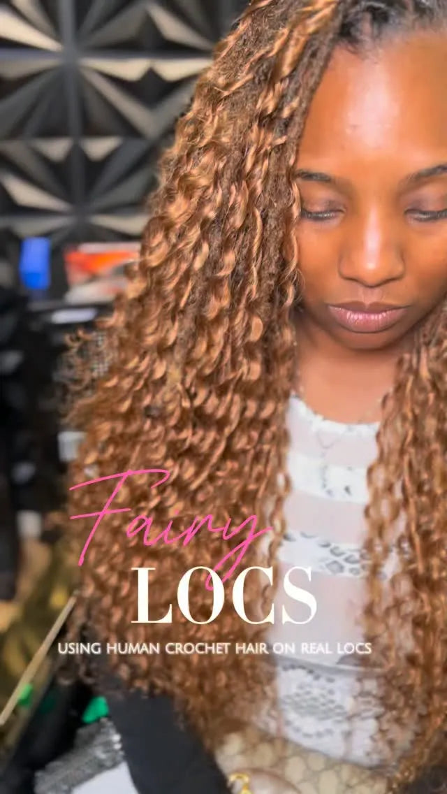 Braided high ponytail with detailed scalp parting and voluminous black spiral curls, Stylist located in Houston, TX