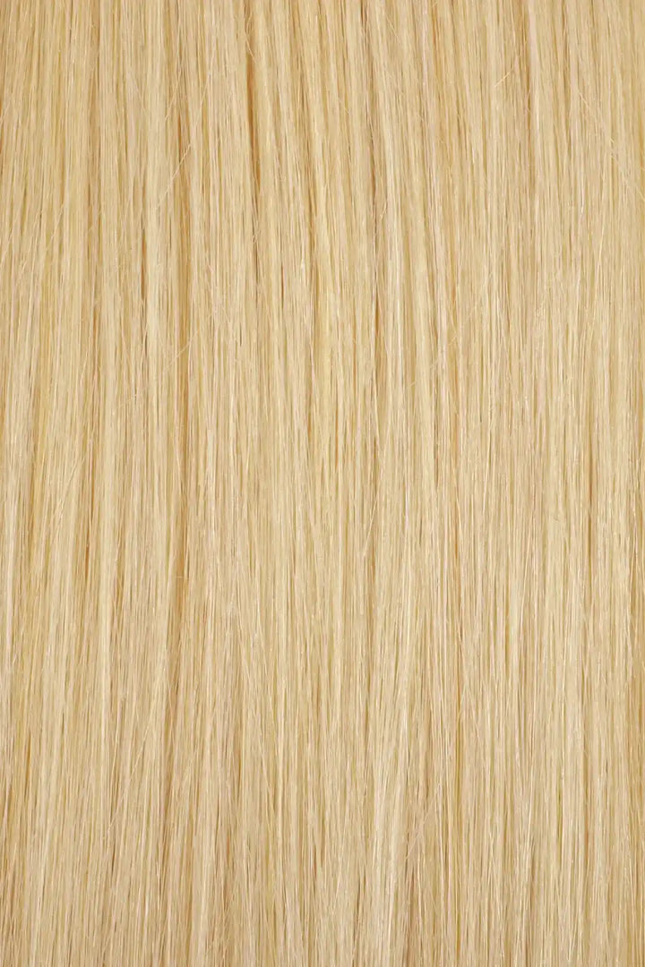 Curvature details of 613 blonde bundles double weft sew in extensions straight virgin hair