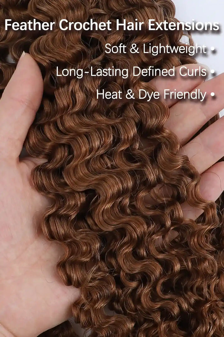 Curvature details of auburn brown 