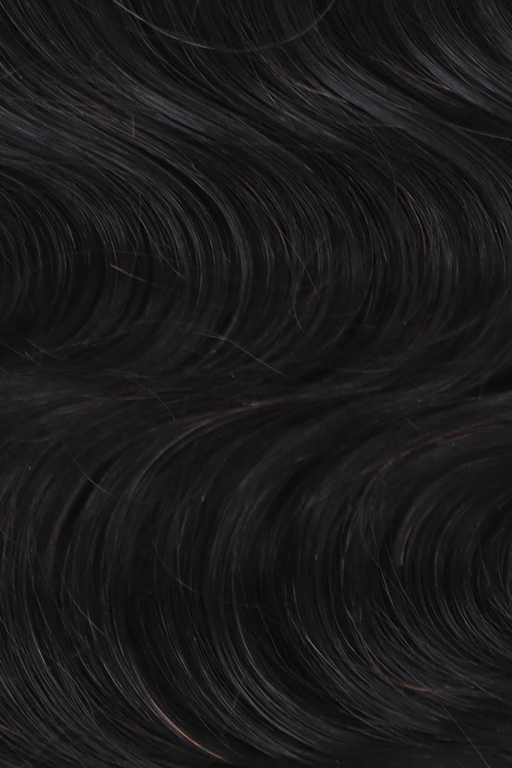 Curvature details of body wave flat tip human hair extension pre bonded for black women