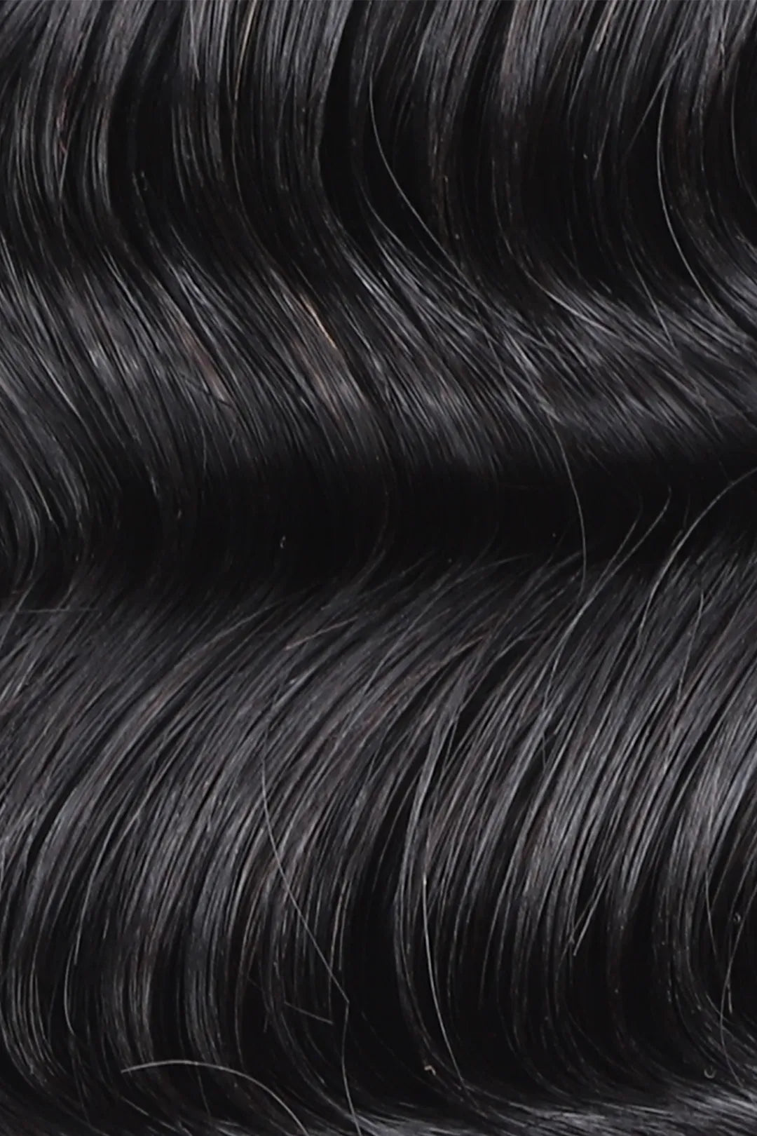 Curvature details of Brazilian hair bundles sew in extensions loose wave