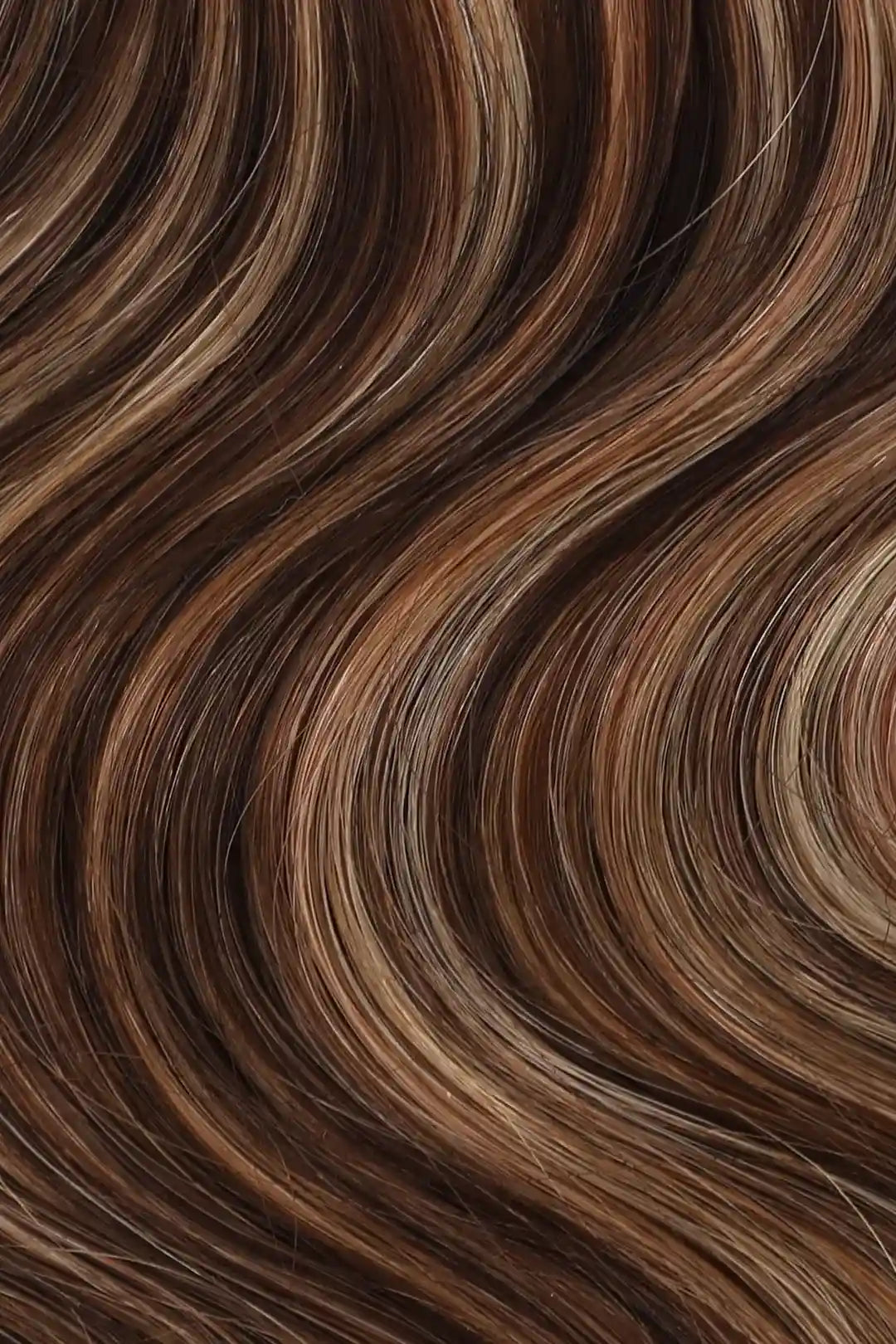 Curvature details of highlight blend #4/27/30 body wave feather crochet human hair