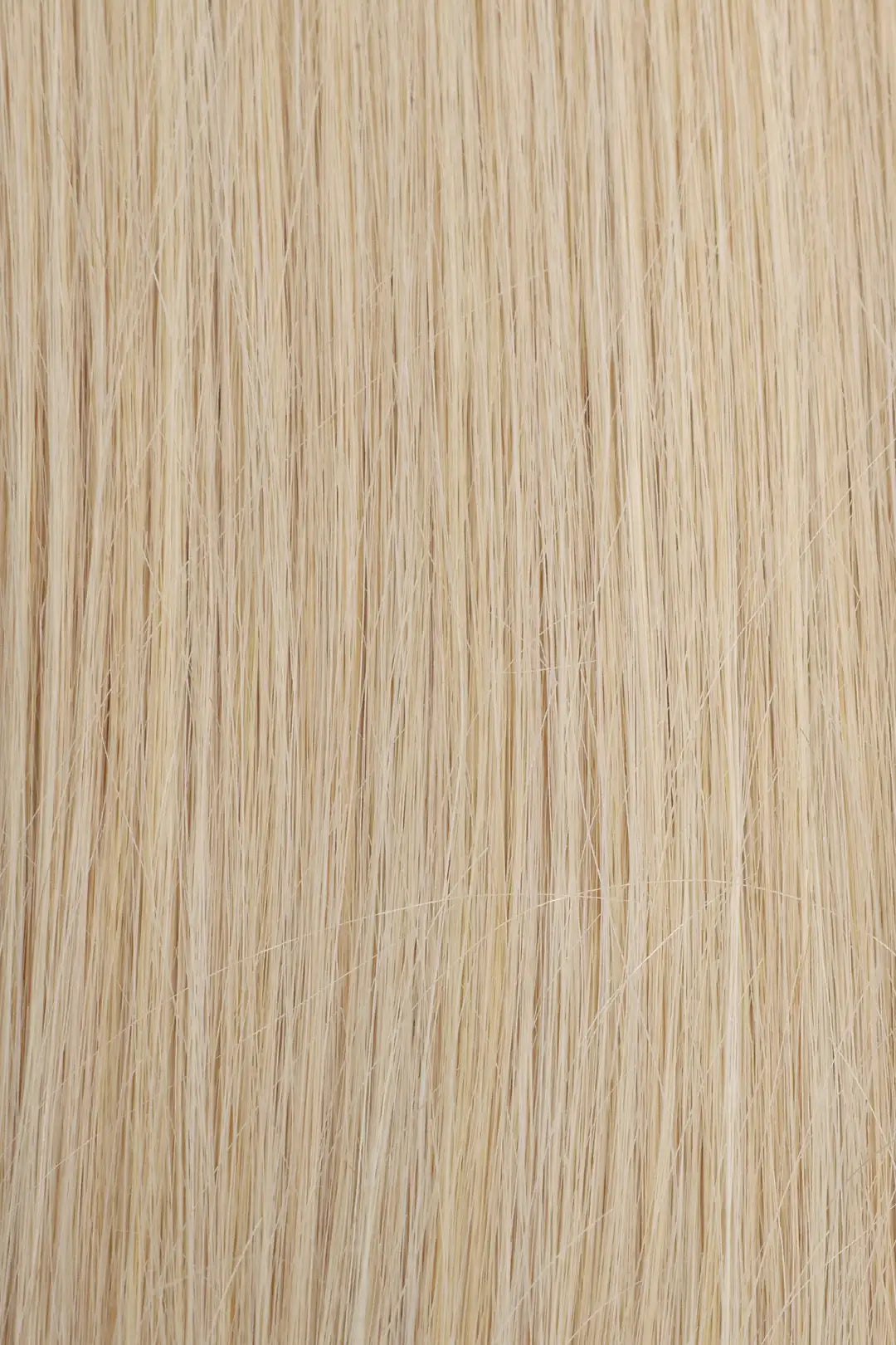 Curvature details of platinum blonde bundles #60a sew-in extensions straight virgin hair