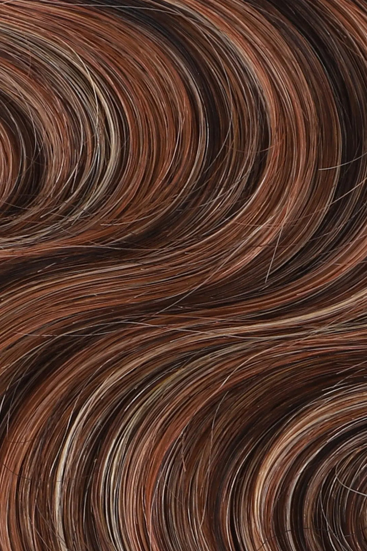 Curvature details of t natural black root mixed 4/27/30 body wave feather crochet human hair