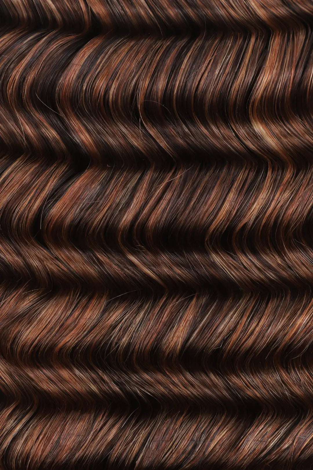 Curvature details of t natural black root mixed 4/27/30 deep wave feather crochet human hair