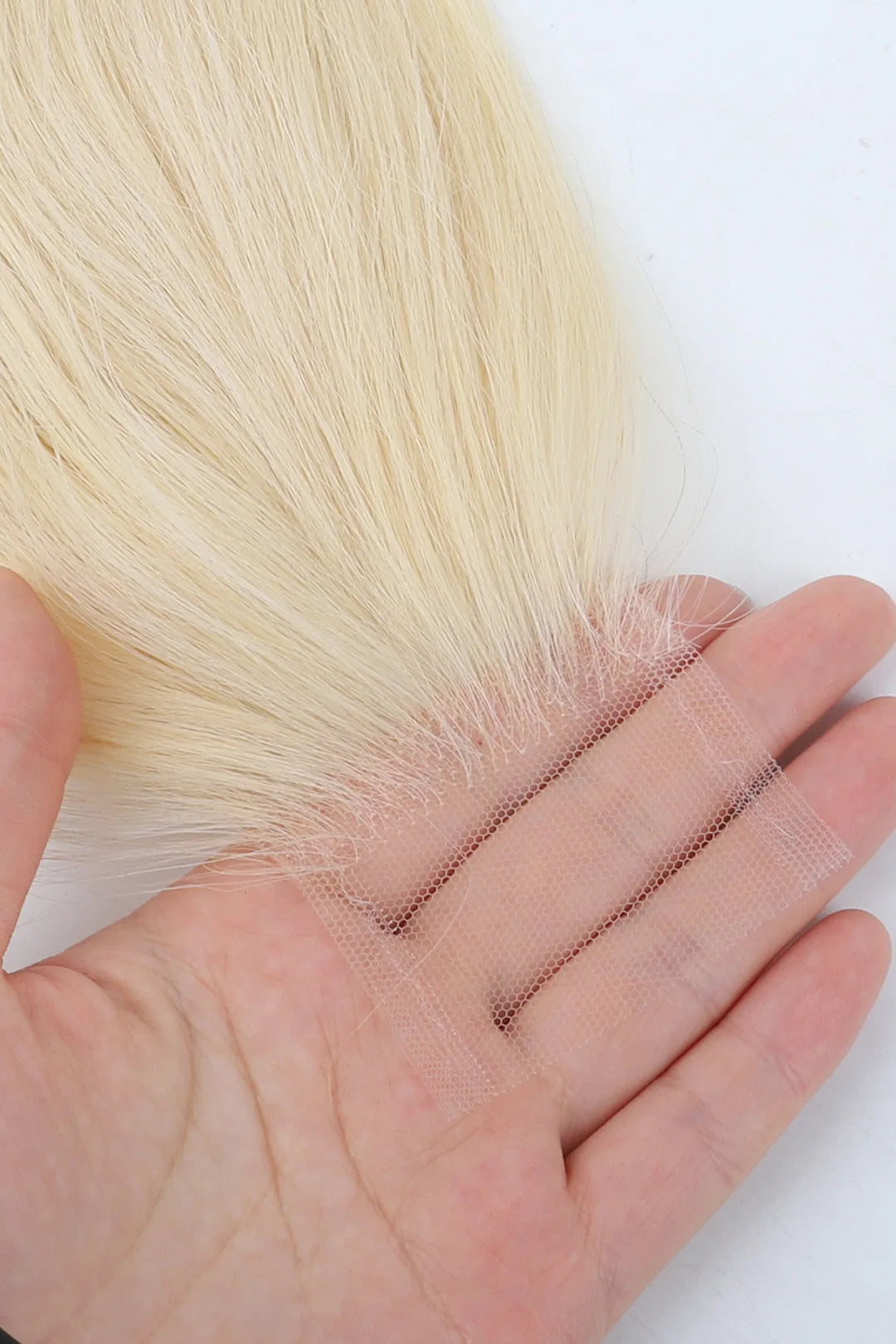 Details of 2x6 blonde 613 straight swiss lace closure #type_swiss-hd