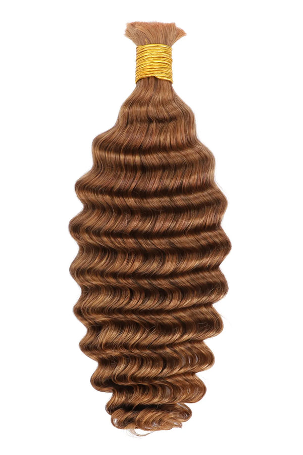 Doppelt gezogenes #30a helles Auburn-Massehaar mit tiefer Welle BU46 