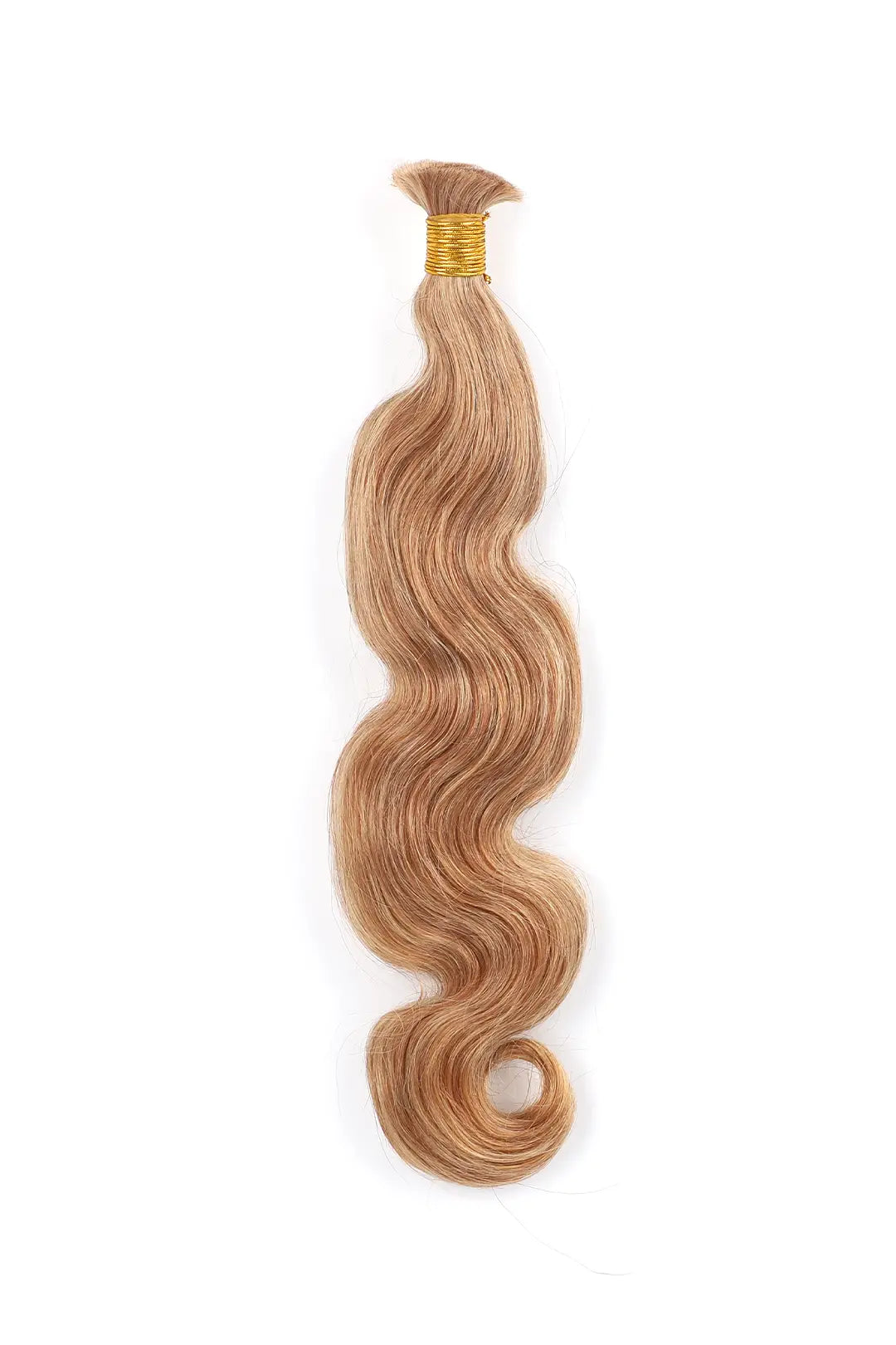 Double Drawn Body Wave Medium Blonde Bulk Hair BU58