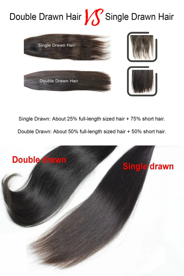 Feather Crochet Hair Extension Kinky Straight Human Hair FE29 60g