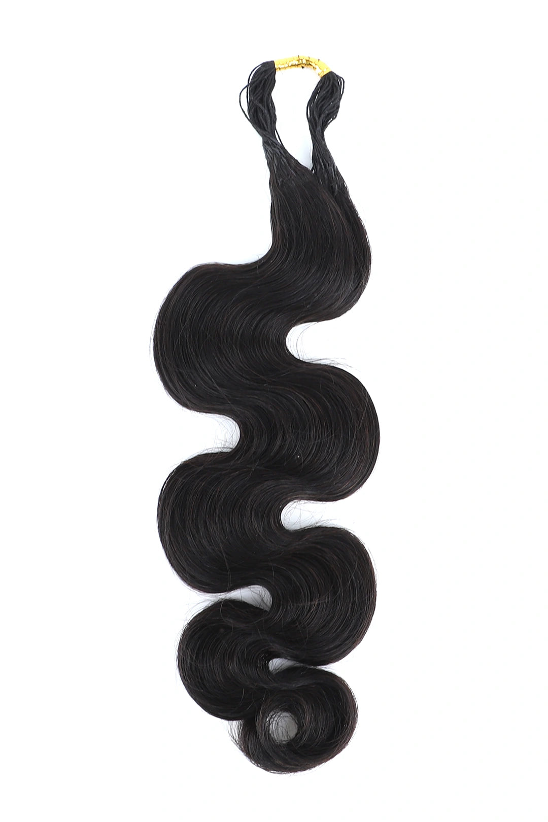 Body Wave Feather Line Hair Extensions for Braiding Reusable