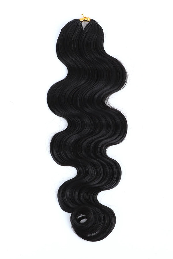Feather Crochet Hair Extension Body Wave Human Hair  FE22 60g