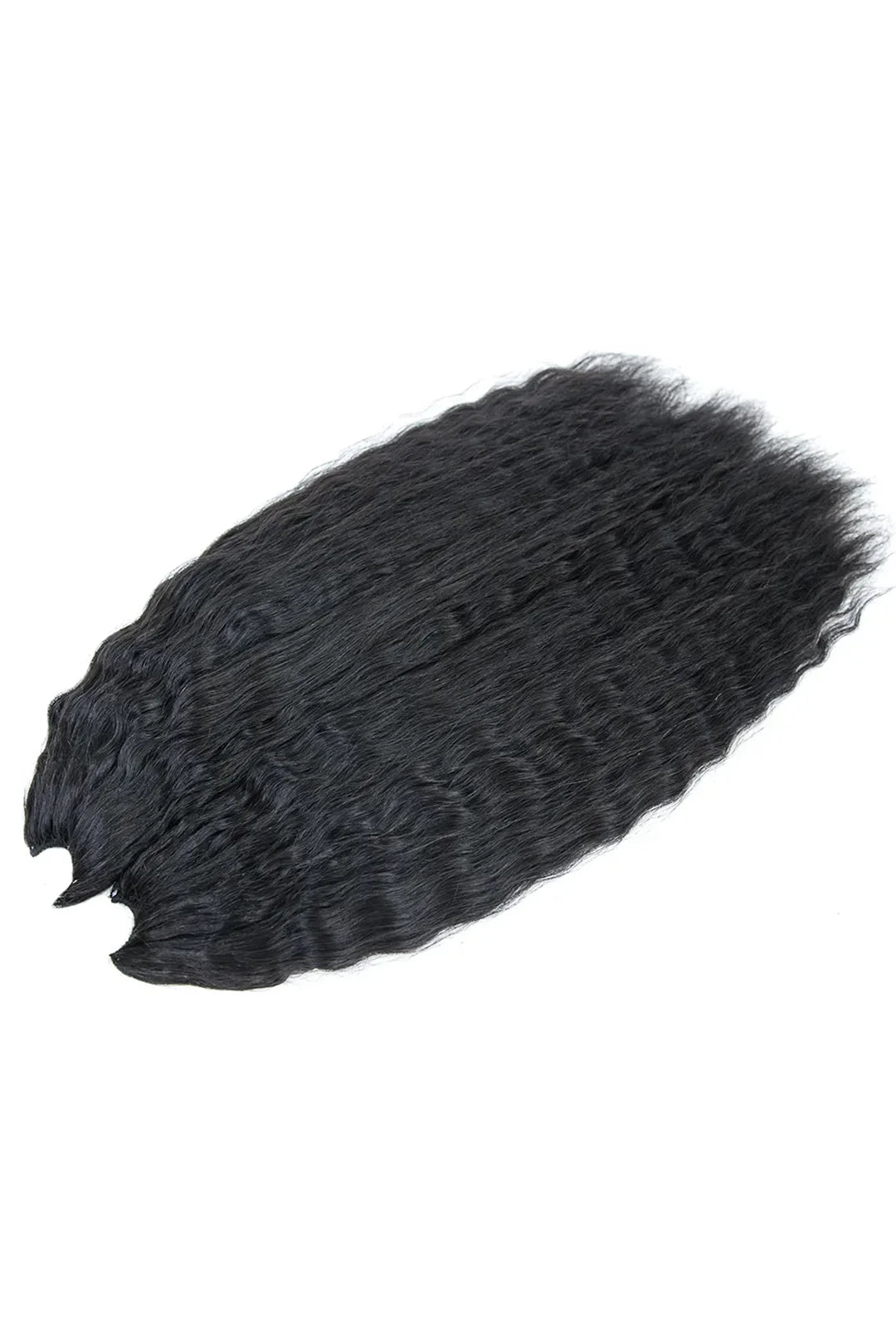 Feather Crochet Hair Extension Wet and Wavy Human Hair Double-Strand 5