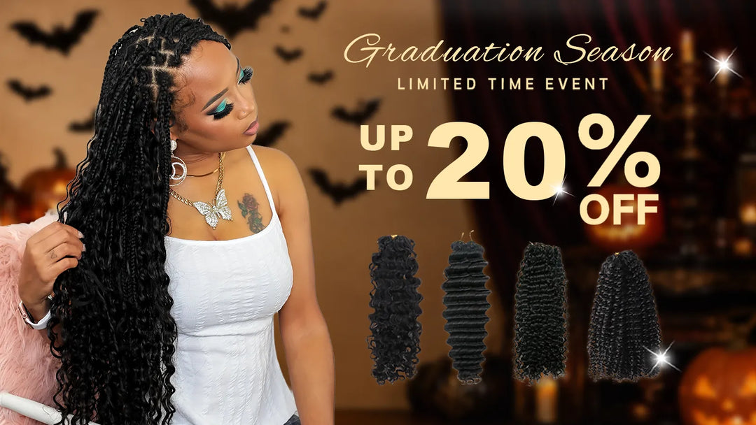 Feather Crochet Hair Human Hair for Miracle Knots Halloween Sale