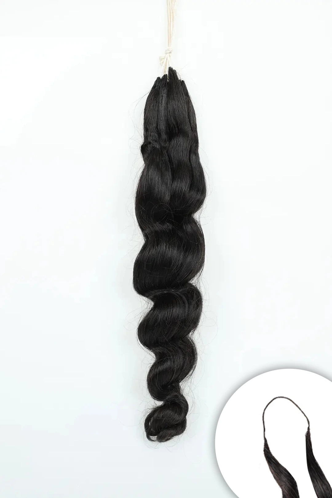 Feather Line Hair Extensions Loose Wave