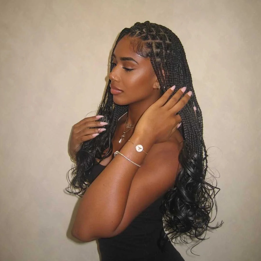 French Curl Braids