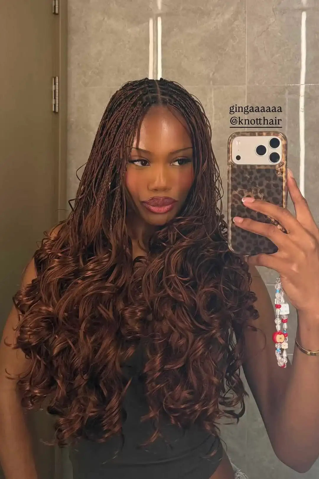 French Curl Braids