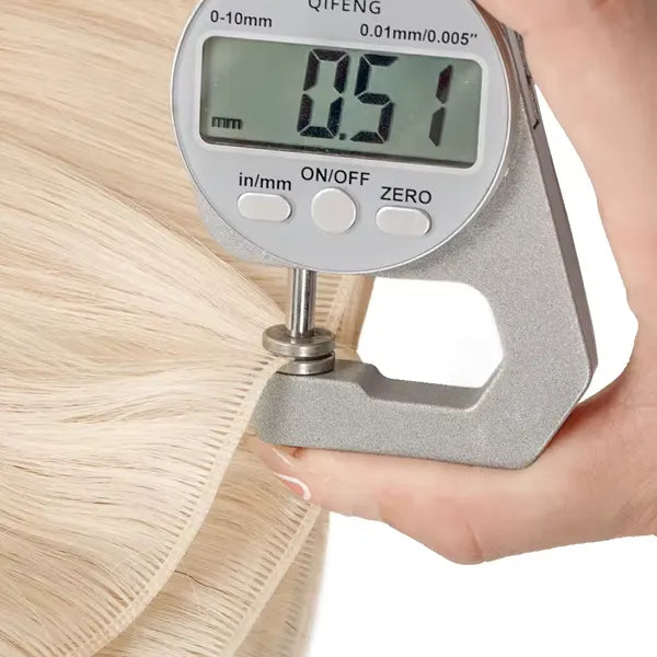 genius weft thickness is only 0.5mm.