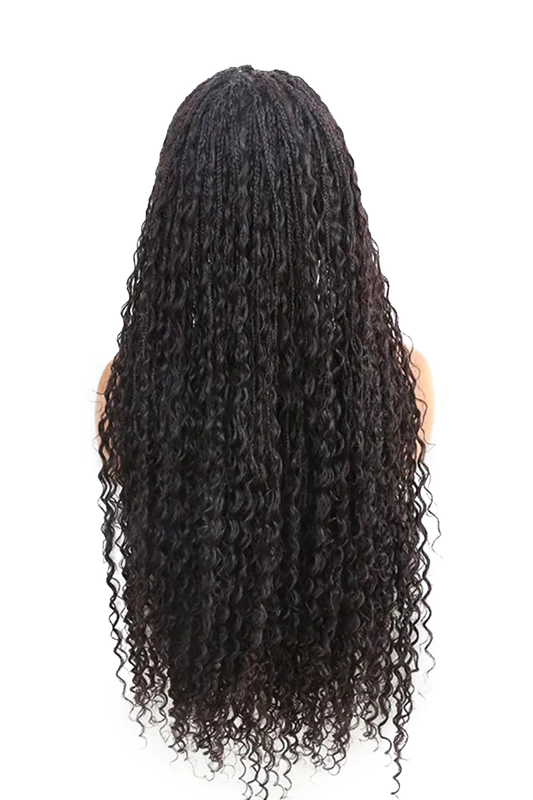 Goddess Bohemian Box Braid Full Lace Wig Knotless Virgin Hair 3