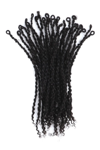 Goddess Senegalese Twists met Gekrulde Uiteinden Voorgeslagen Mensenhaar