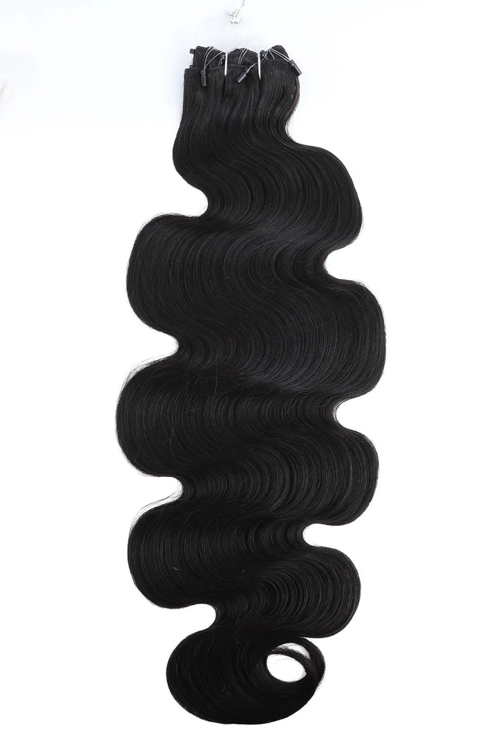 Hair Extensions Bead Double Weft Brazilian Virgin Hair Body Wave