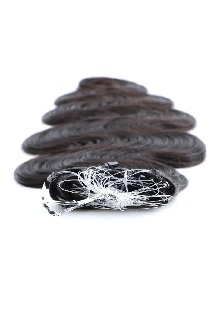 Hair Extensions Bead Double Weft Brazilian Virgin Hair Body Wave