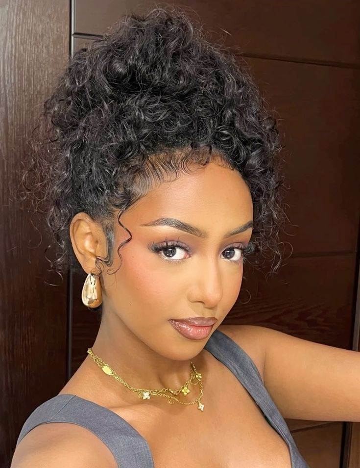 Half Wig Flexible Fit Drawstring Human Hair Seamless Wig