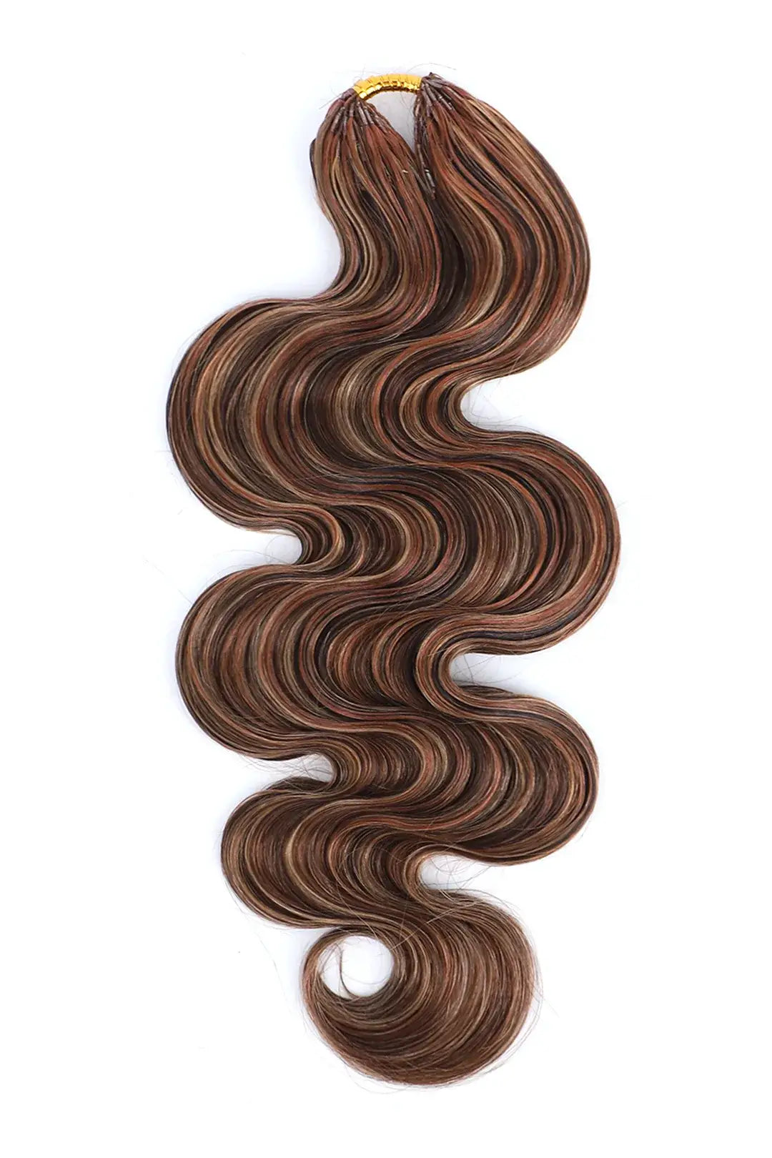 Highlight Blend #4/27/30 Body Wave Feather Crochet Human Hair