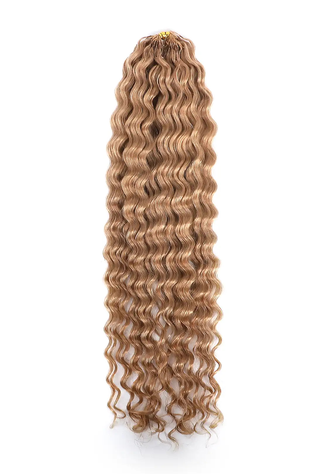 Honey Blonde #27 Water Wave Feather Crochet Human Hair