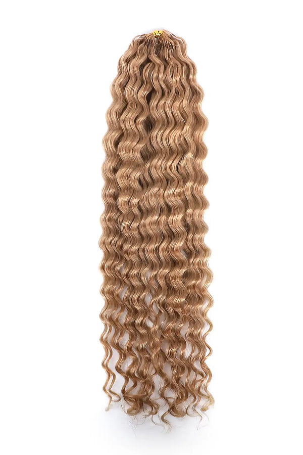 Honey Blonde #27 Water Wave Feather Crochet Human Hair