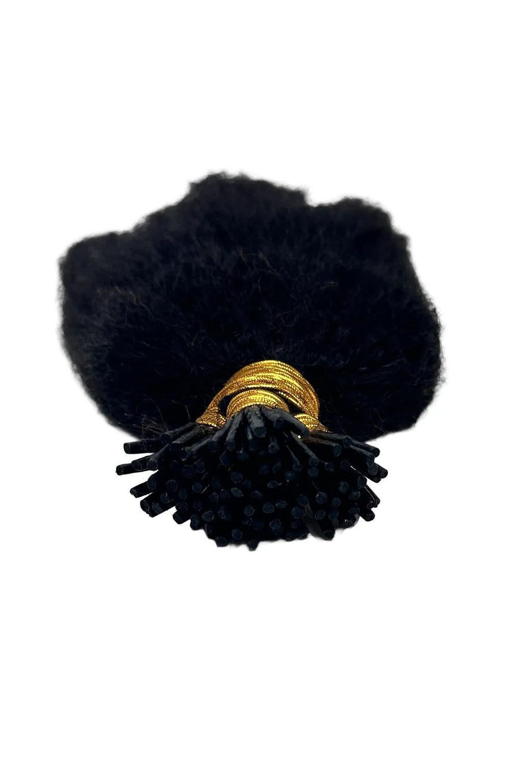 I Tip Black Hair Kinky Straight Remy Human Hair Extensions 