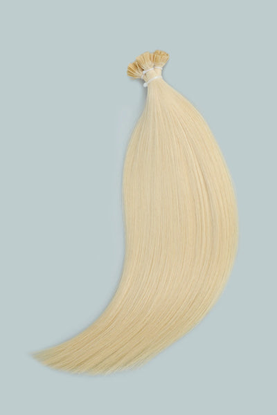 Keratine Gebonden Haarverlengingen | Plat Tip | Blonde 613# Haar