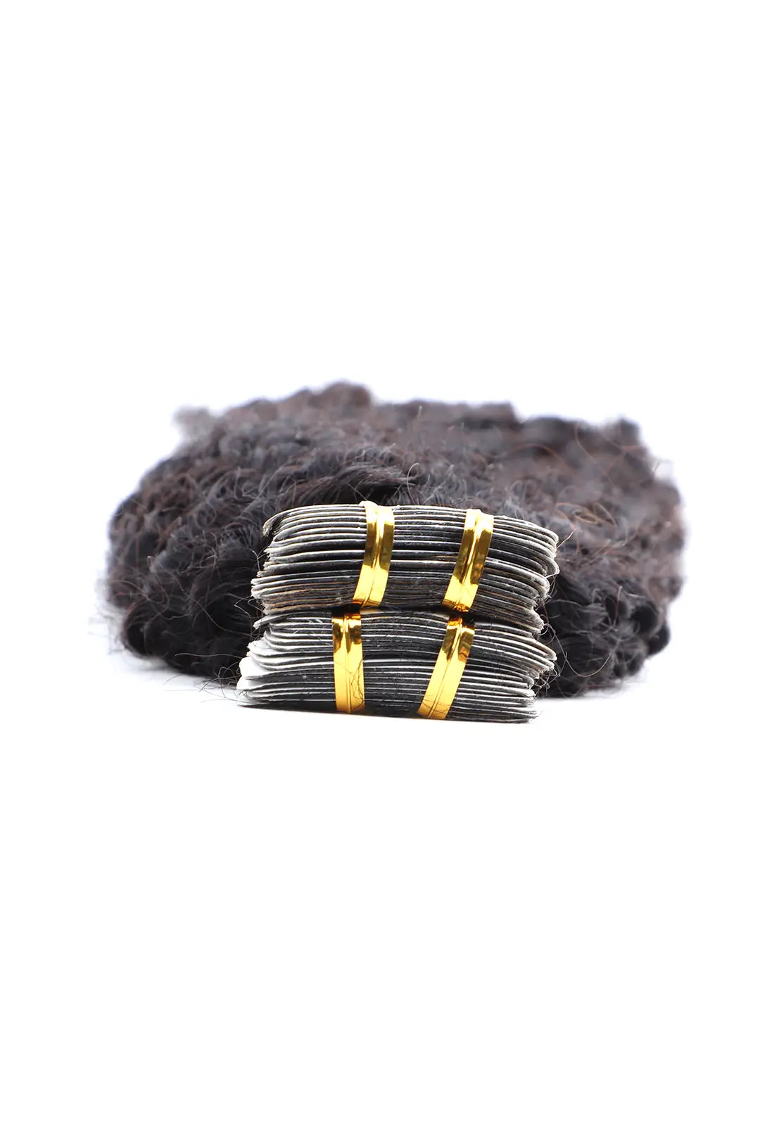Kinky Curly Tape In Hair Extensions Human Hair For African American
