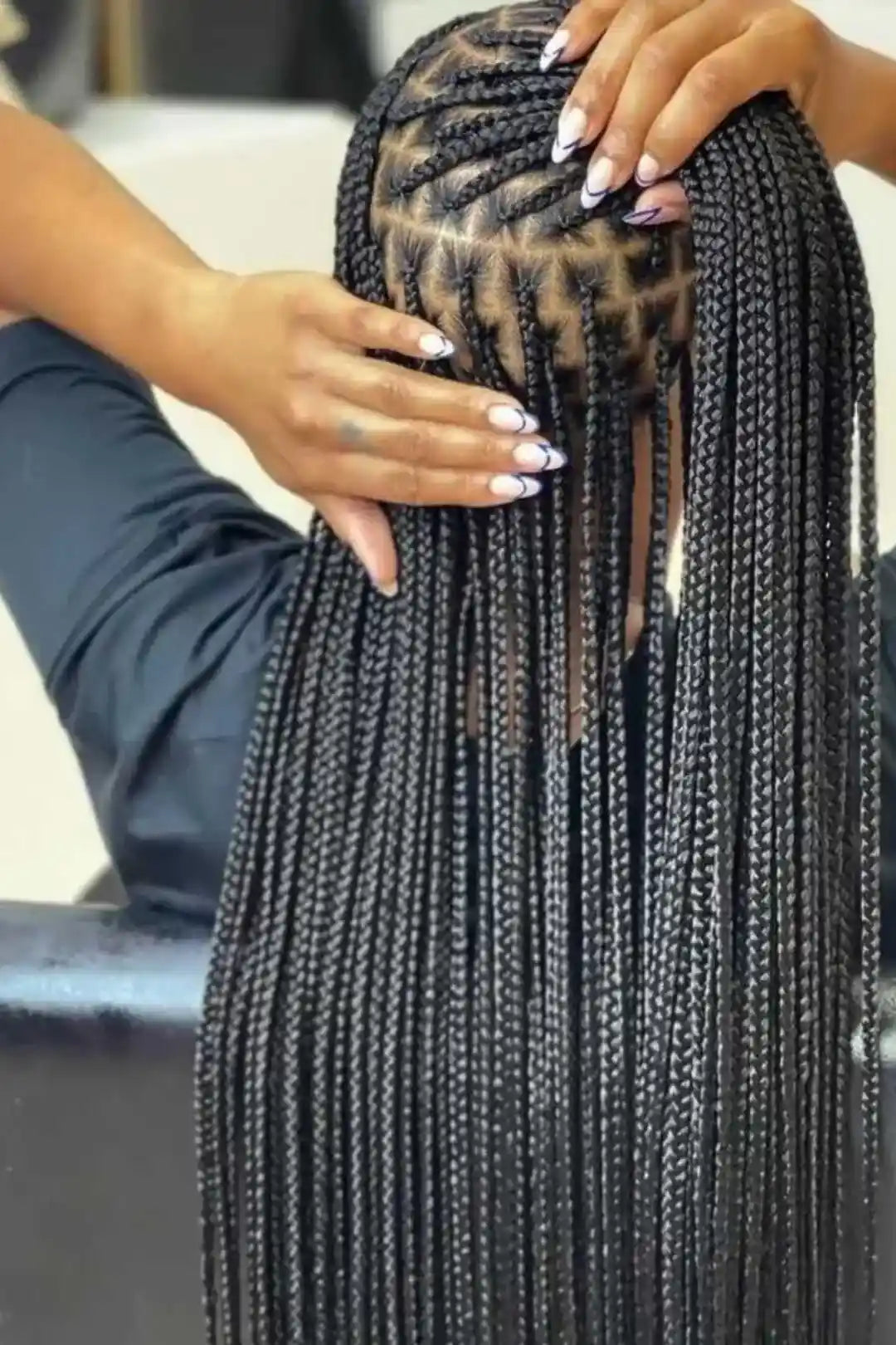 knotless braids image gallery