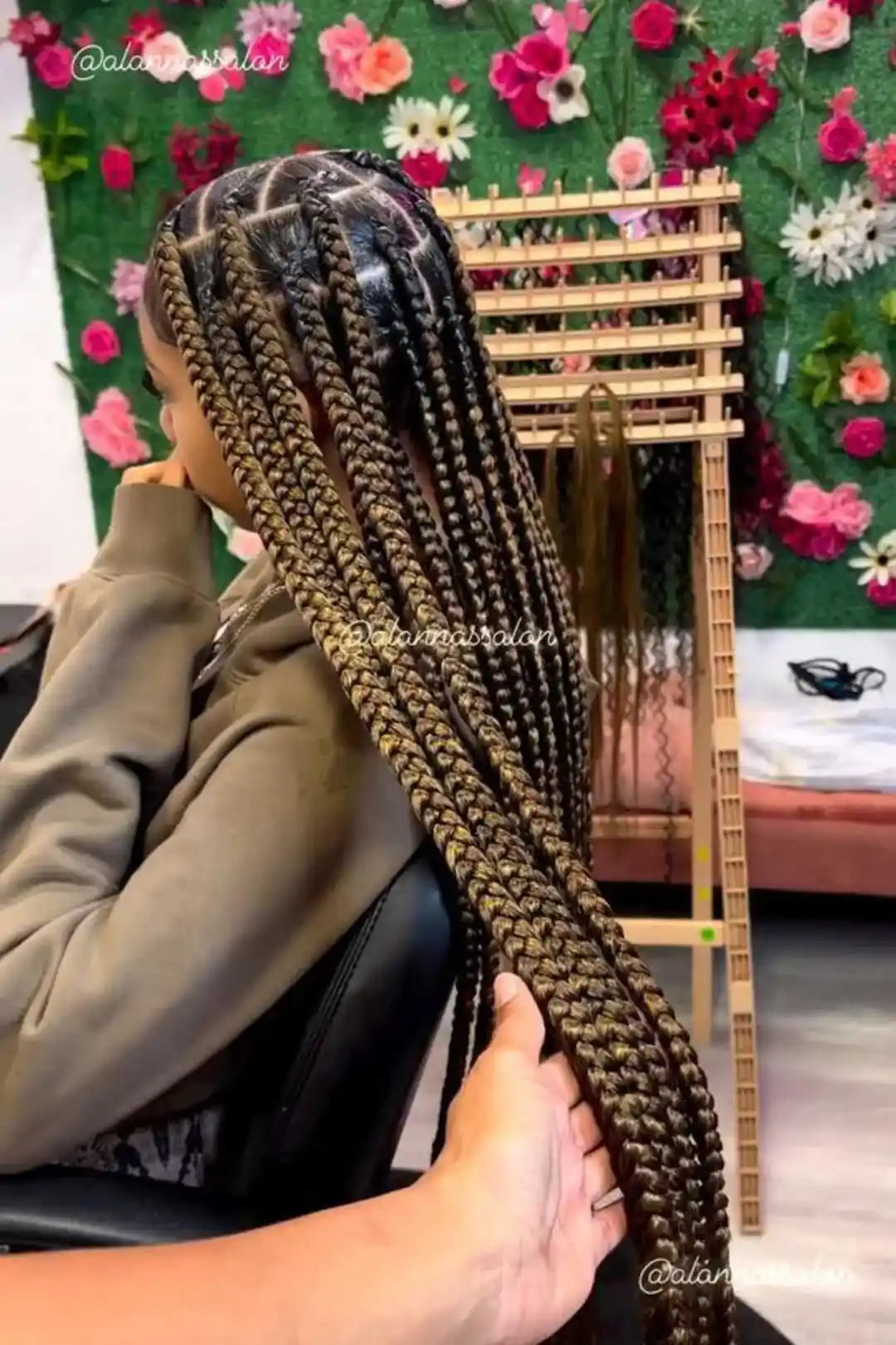 knotless braids image gallery