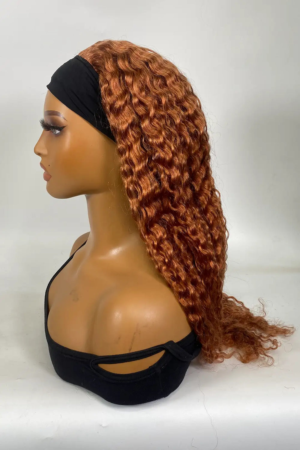 Side View Of Lace-Headband-Wig-Loose-Wave-#30