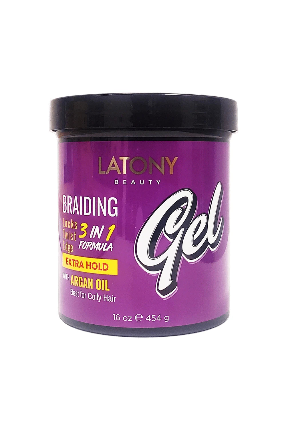 Extra Hold with Argan Oil (Best for Coily Hair) - (Purple Container)