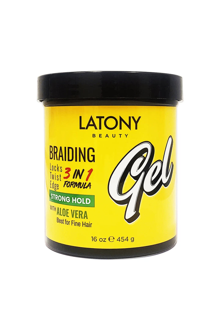 Strong Hold with Aloe Vera (Best for Fine Hair) - (Yellow Container)