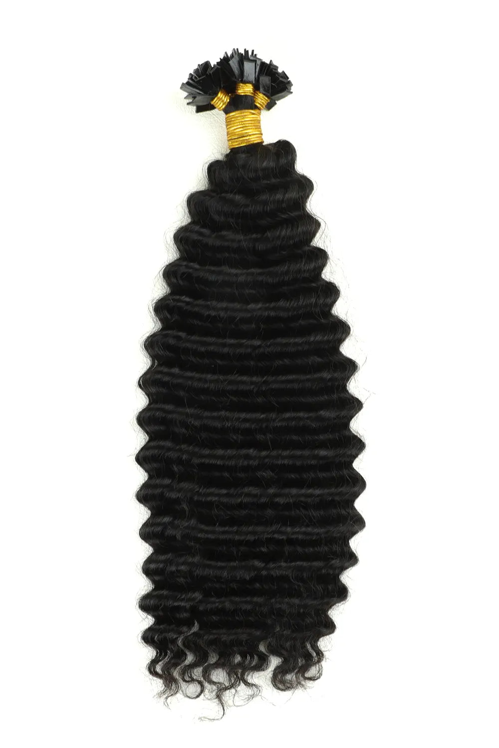 Curly hair extensions keratin online