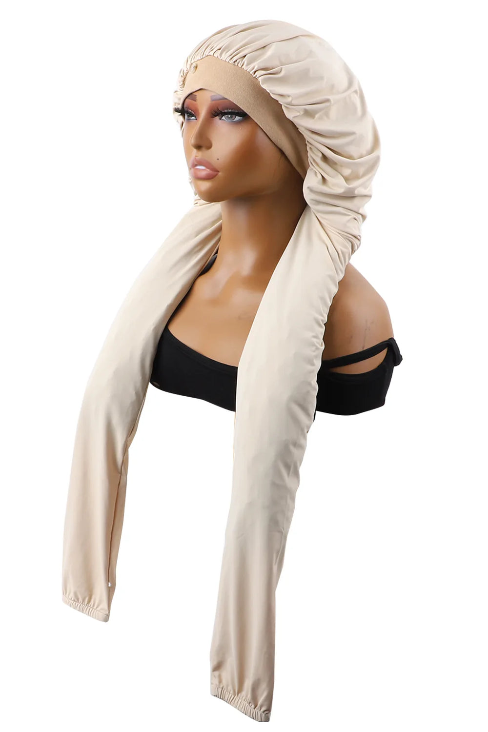 Pantyhose Sleeping Bonnet Best for Long Braid & Hair