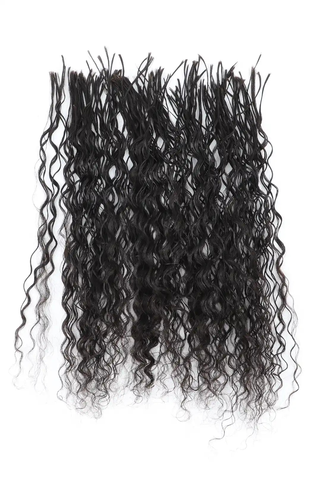 Pre-Divided Water Wave Bulk Human Hair For Braiding Easy Split