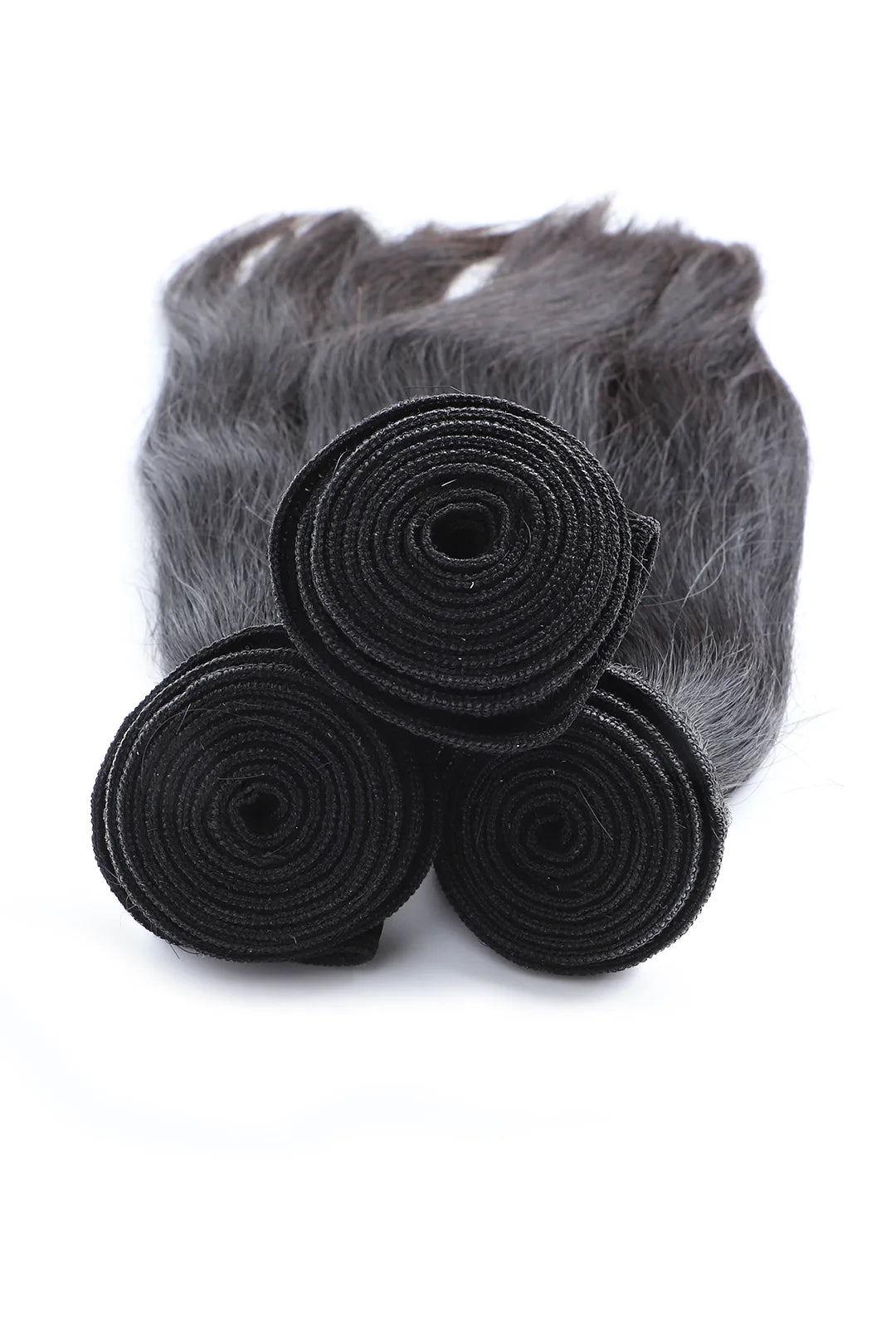 Premium Indian Raw Hair Bundle Straight Natural Color 12A 1