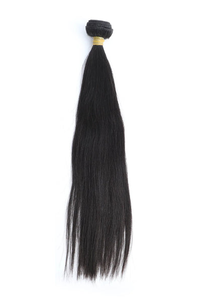 Lot de cheveux naturels bruts indiens, lisses, couleur naturelle