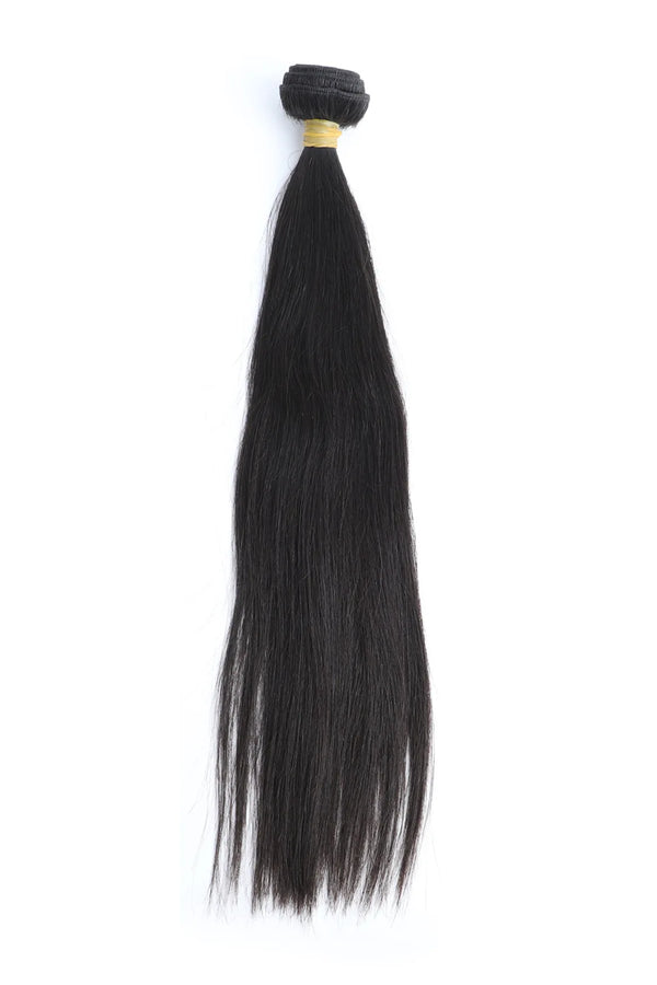 Indian Raw Hair Bundle Straight Natural Color